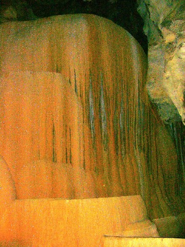 Diamond Cave waterfall